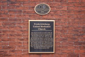 FUMC State Marker Plaque