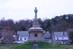 Pictured here is the To the Confederate Dead Monument