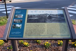 Pictured here is Marye’s Heights State Marker