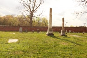 Pictured here are some graves at the Willis Hills Cemetery