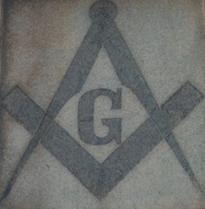 Pictured here is the Masonic fraternity symbol.