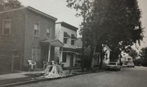 Pictured here are homes built by Henry Deane on Barton Street.