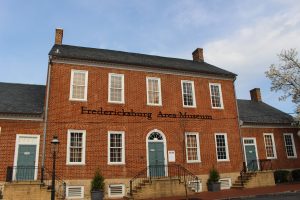 Pictured here is the Fredericksburg Area Museum --originally the Second Town Hall