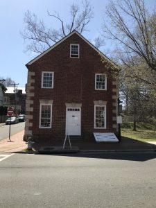 Picture of the front of the Lewis Store