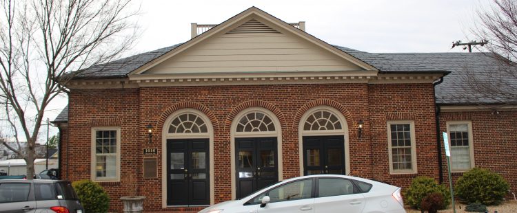 Pictured here is the building that is set on the site of the original Bridgewater Mills