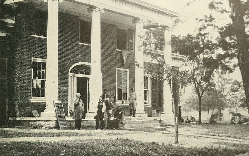 Pictured is Brompton in 1862, this was taken around the time of the Battle of Fredericksburg.