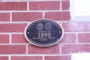 Pictured is the building Marker on the Shiloh Church Old Site