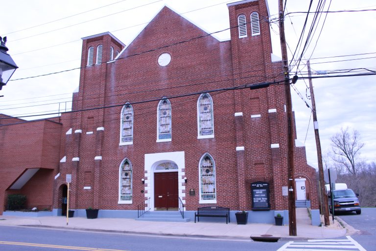Pictured is the Shiloh Church (Old Site) building