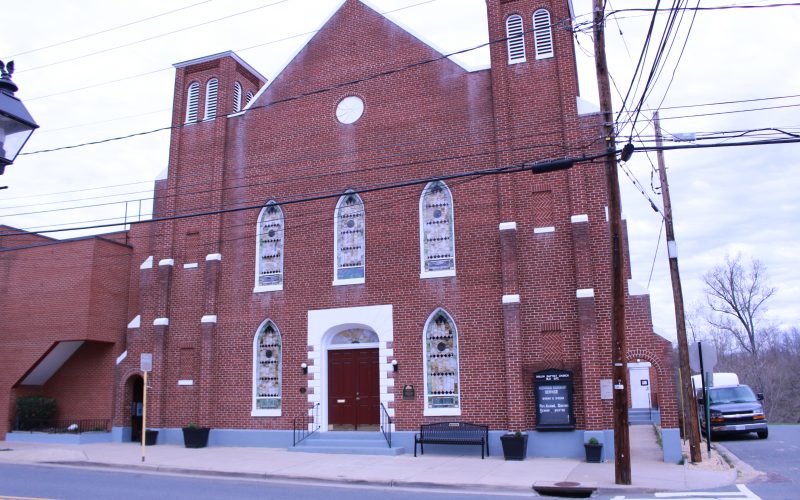 Pictured is the Shiloh Church (Old Site) building