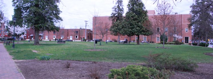 Pictured is the side view of Hurkamp Park