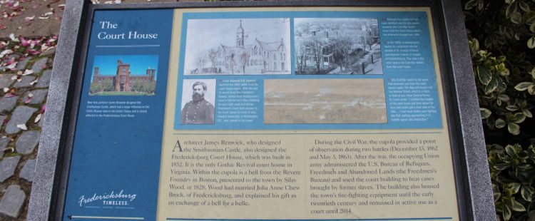 Pictured here is the Courthouse State Marker